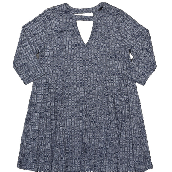 Torrid Women's Plus Size 1 Shift Dress Blue Knee Length Casual Rayon - Picture 1 of 8